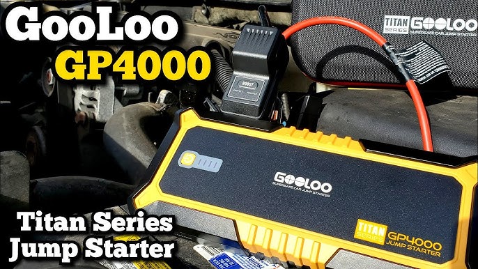 GOOLOO GP4000 Jump Starter / Power Bank Review 