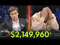 2149960 to first at wpt world championship showdown