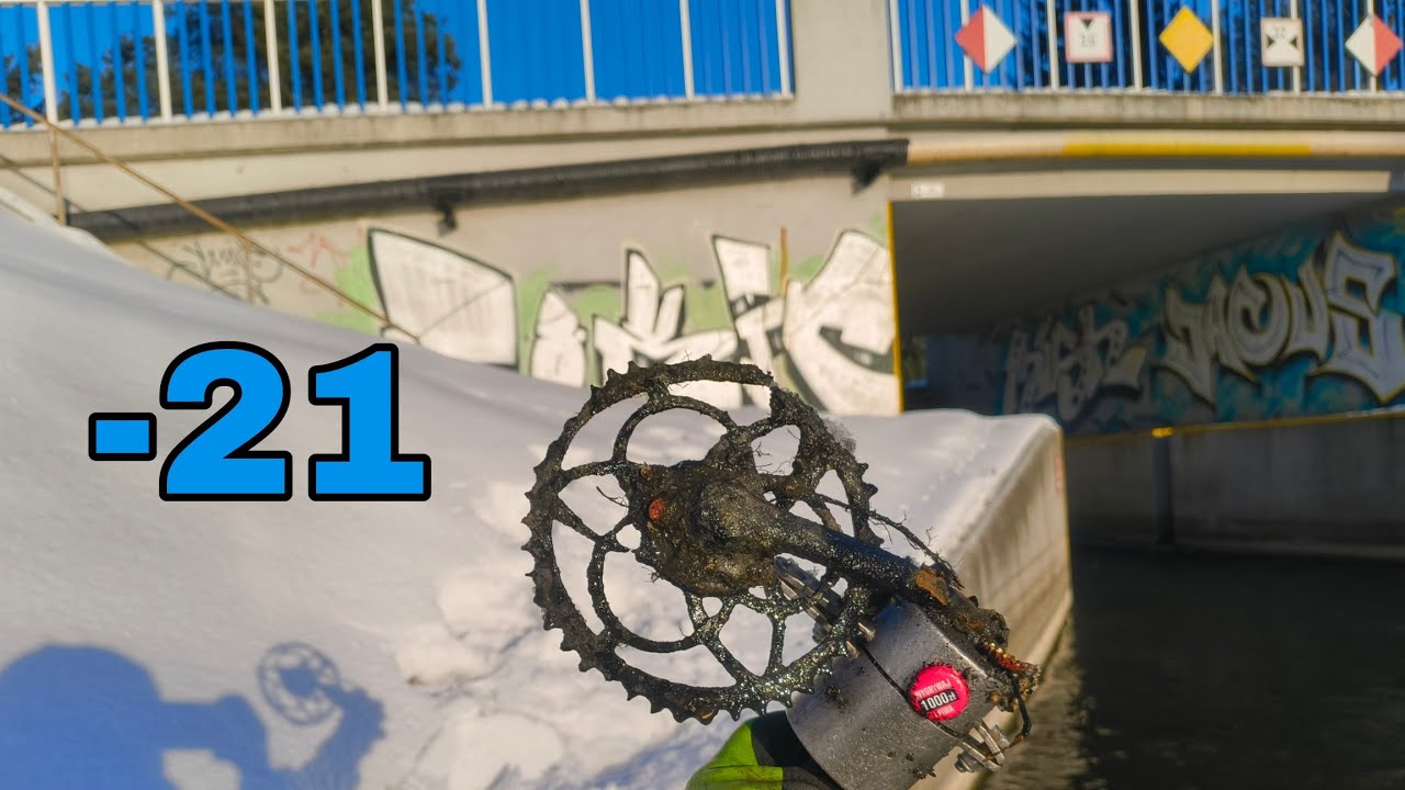 Magnes Neodymowy łowi na dużym mrozie 293