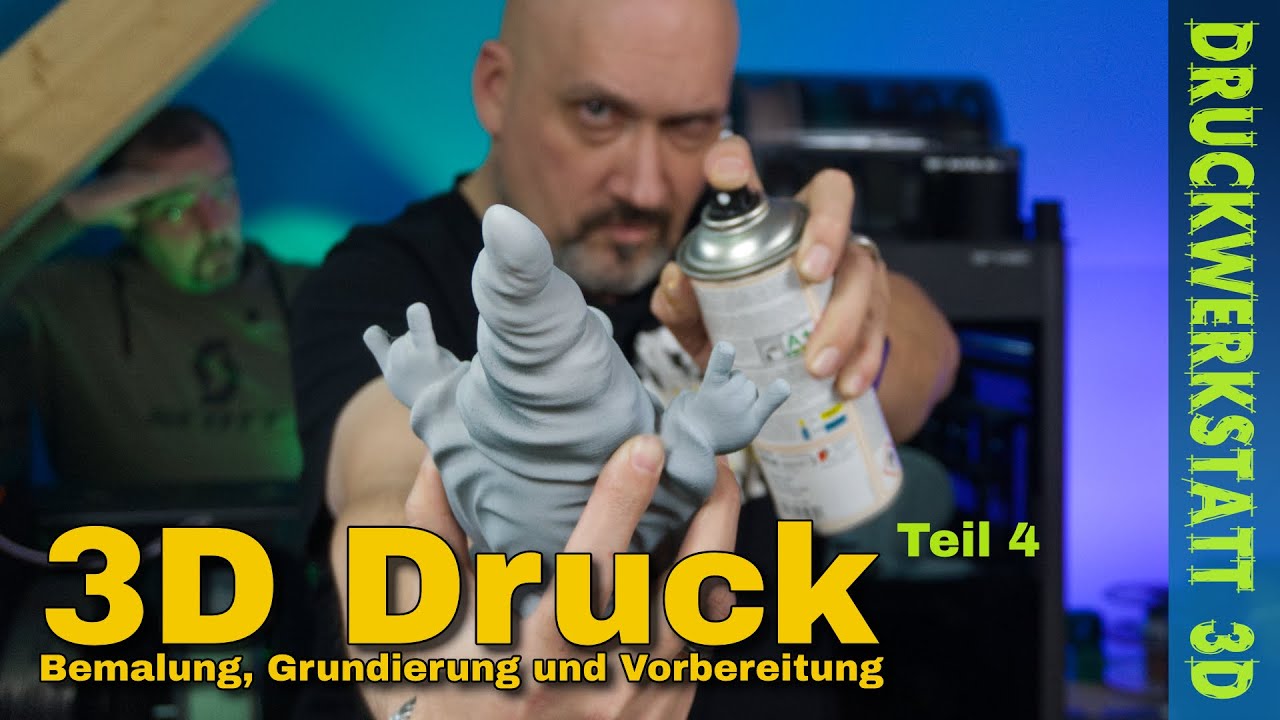 Vorbereiten und Primern von 3D Drucken zum bemalen - Teil 4