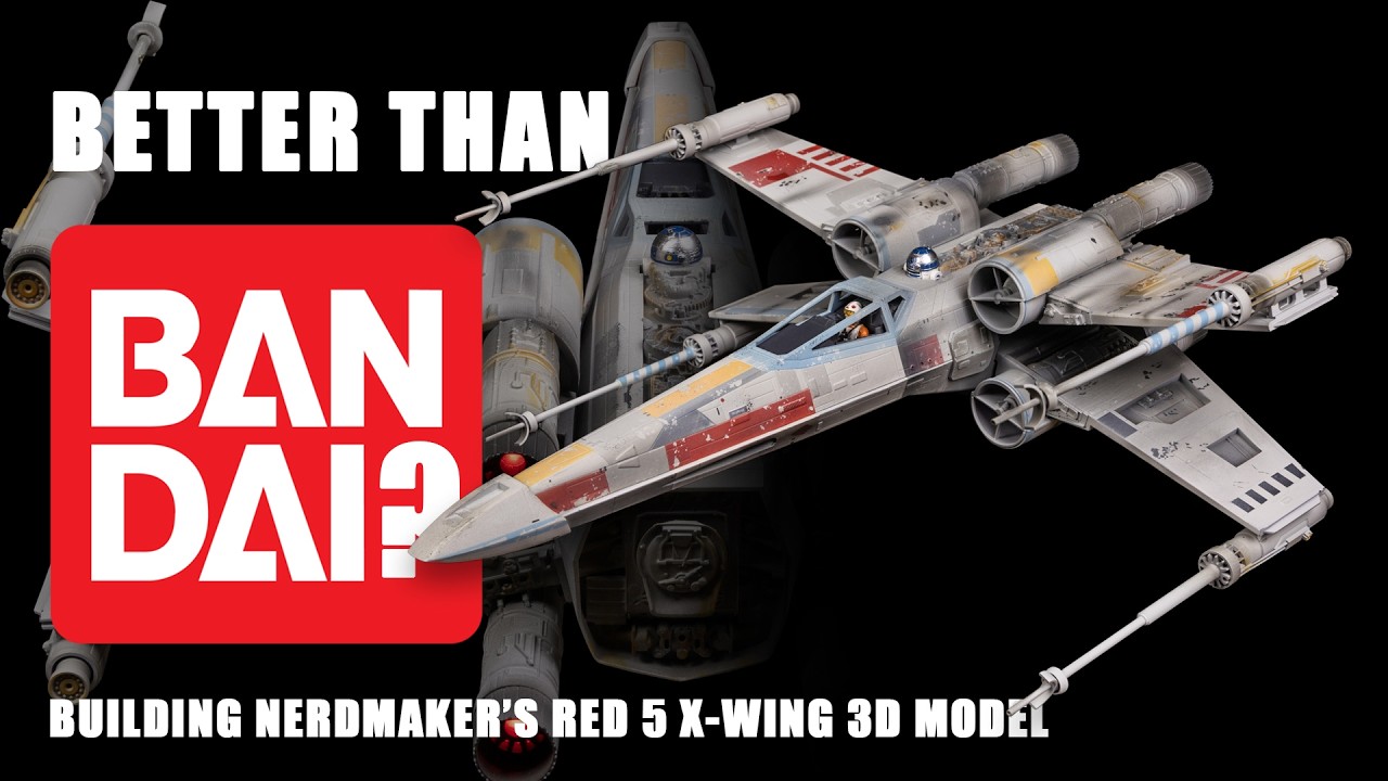 Building Luke Skywalker's X-Wing Fighter - YouTube