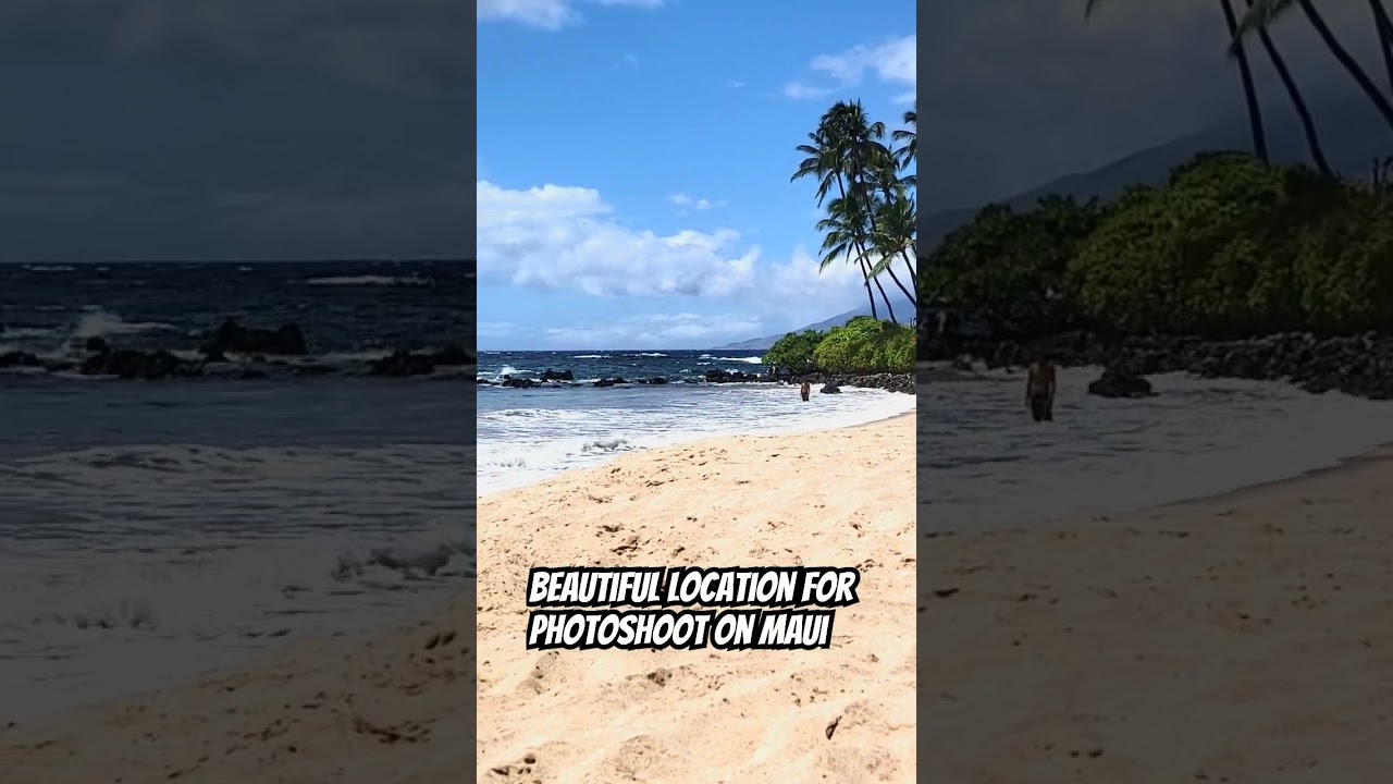 Beautiful location for photoshoot on Maui Hawaii 