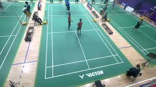 楊子儀 - 教練為紅色衣服、黃色鞋子