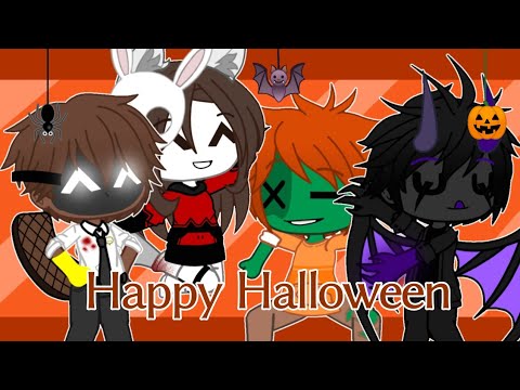 Видео: || Happy Halloween! || meme || С Майнкрафтерами || Gacha club ||