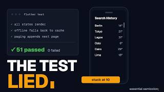 A Passing Test Is Not a Working Feature: What a Claude Skill Can't Do (Flutter)