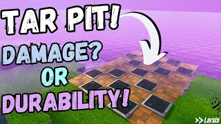 Is it a Damage or Recycling Trap?🤔 - Tar Pit Trap Guide - Fortnite STW