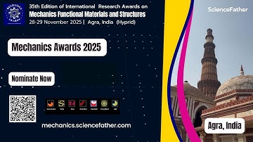 35th Edition International Research Awards on Mechanics of Functional Materials and Structures.