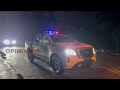 Operativo de la policía negocios del municipio de Tenares