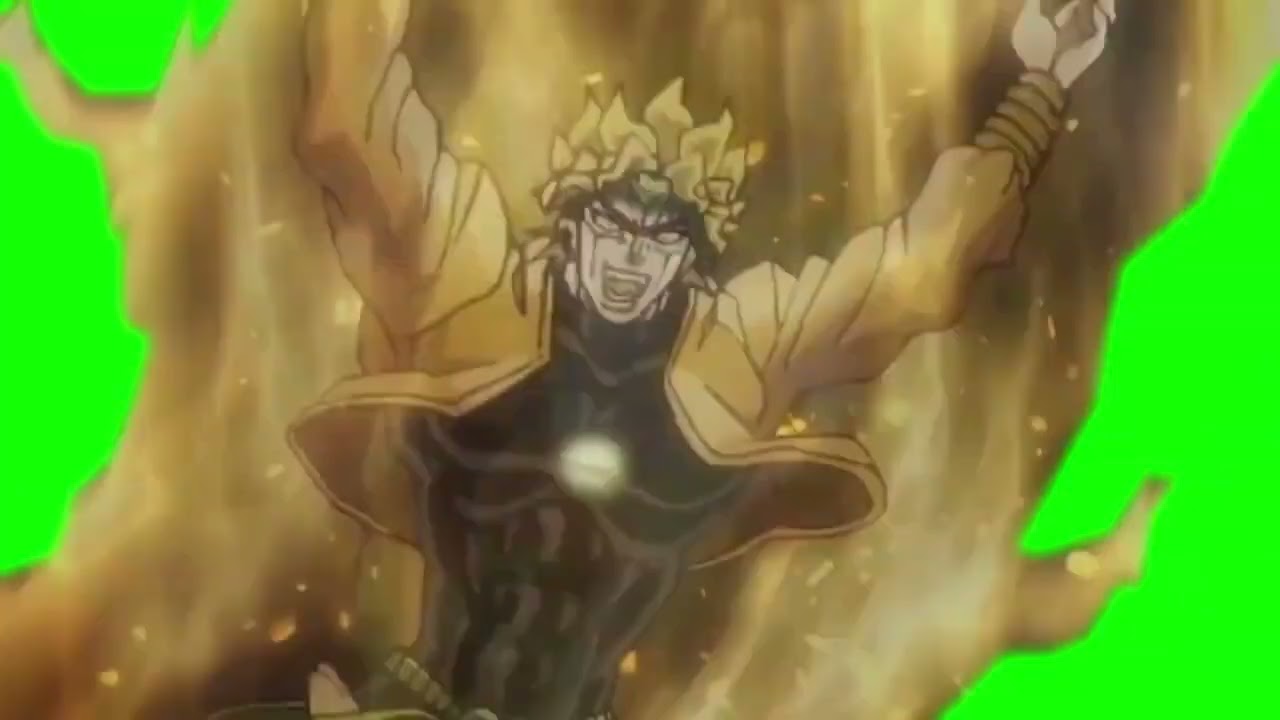 y2mate com   Za Warudo Green Screen with Effect 1080p