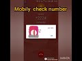Mobily and STC check number