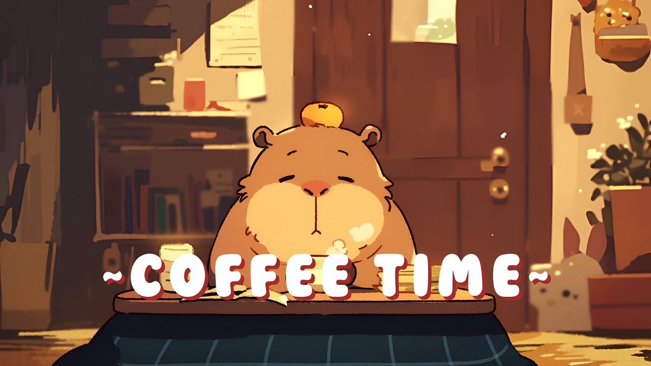 Lofi Capybara Radio - Relaxing Jazz Hop Collection ~ Tranquil Mood ~ 🦫 🎵 🌙
