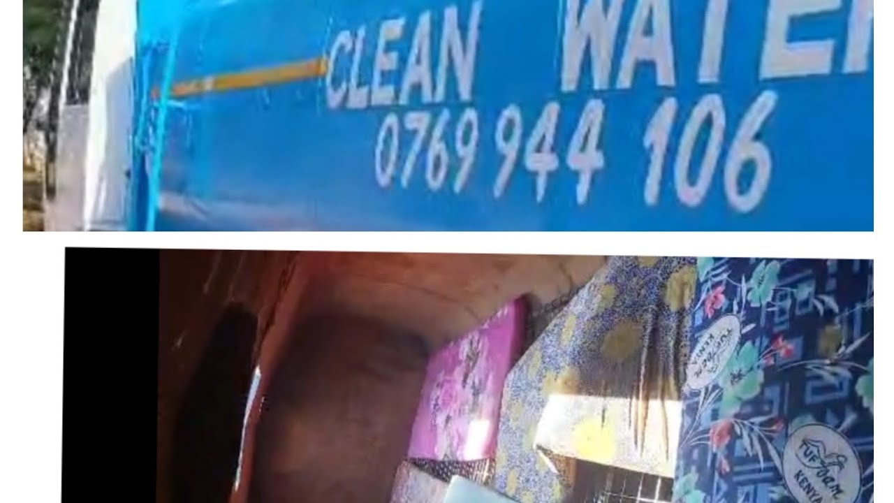Children Transported inside clean water tank in mombasa (child trafficking )  watch out.