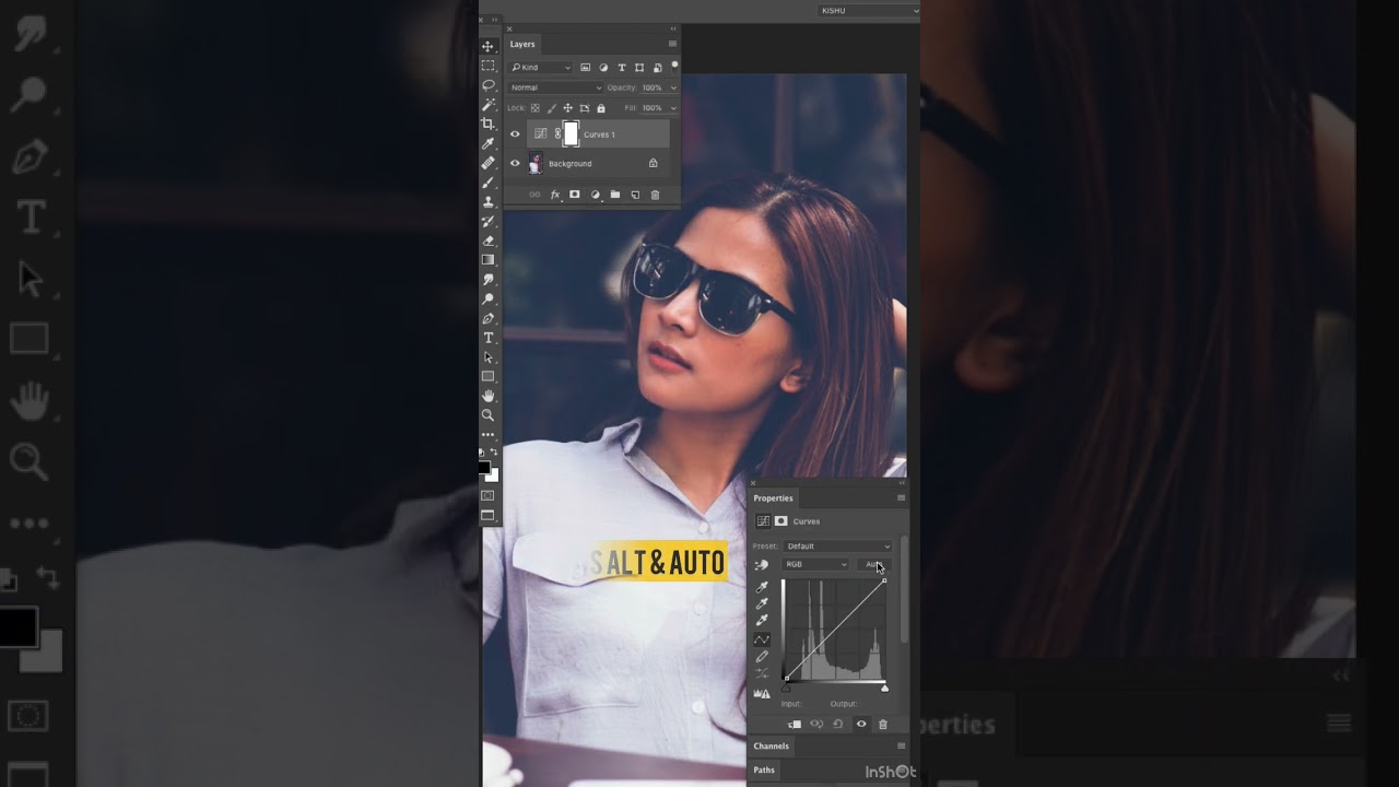 Auto Color Balance in PHOTOSHOP 