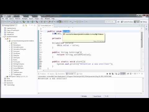 JAVA (Intermediate) - 58 - Adding methods to an enumeration (Part 4/7)