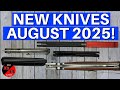 NEW KNIFE RELEASES AUGUST 2025! Channel Members Will Really Like August!