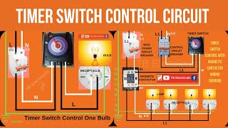 Electrical Tutorial: Timer Switch Control Circuit: Timer Switch for Lights