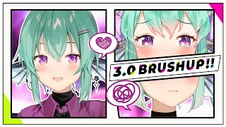 【3.0 BRUSH UP】 I CAN FINALLY STOP SMILING WHEN I CRY 😭😭😭