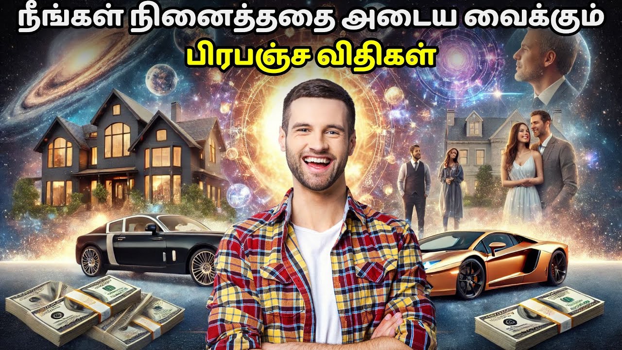 நீங்கள் நினைத்ததை அடைய வைக்கும் பிரபஞ்ச விதிகள் | Universal Laws For Success In Tamil | தமிழ்
