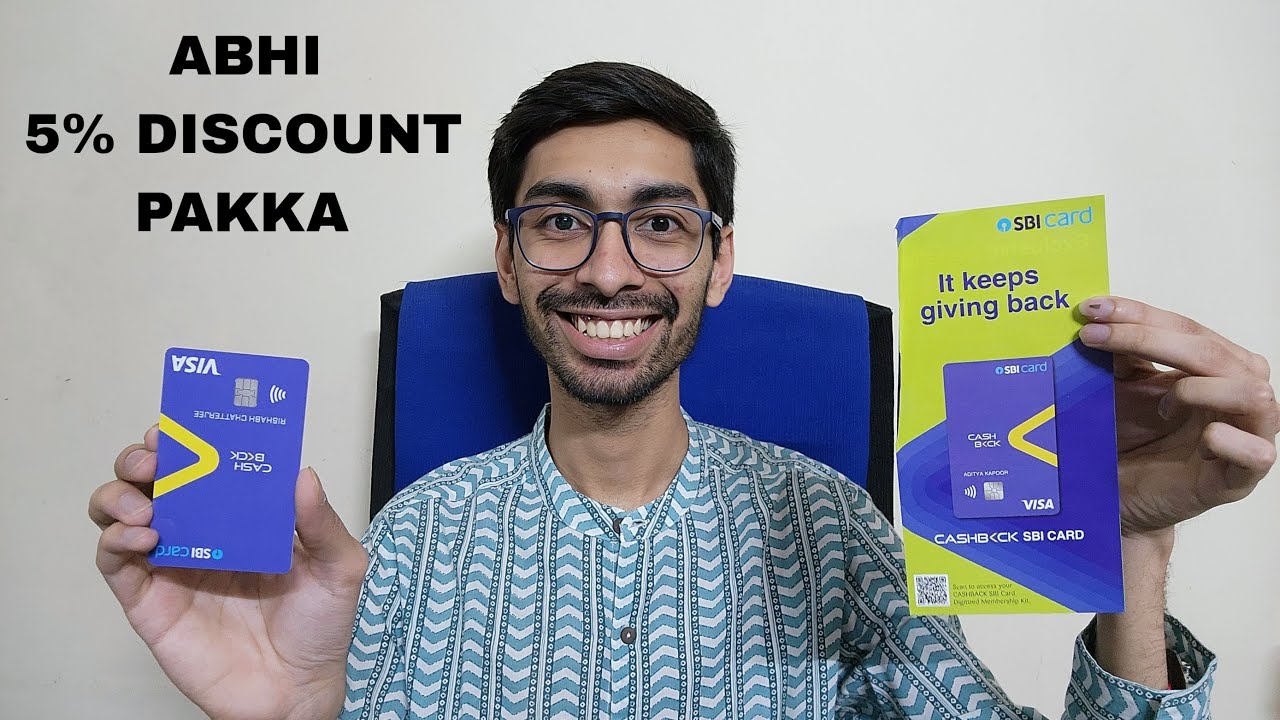 SBI Cashback Credit Card unboxing Best Credit Card for Online