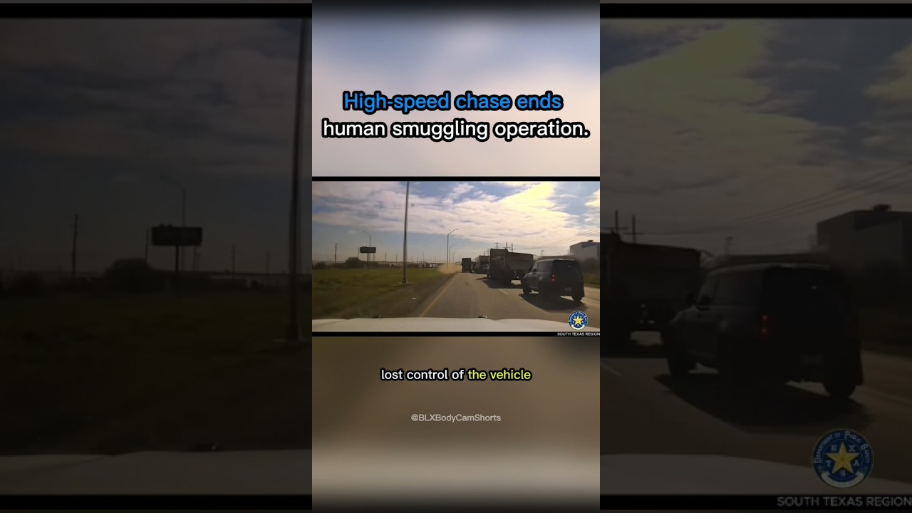 Texas DPS Busts Human Smuggler After High-Speed Chase 