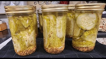 Canning Dill Pickles-My first time