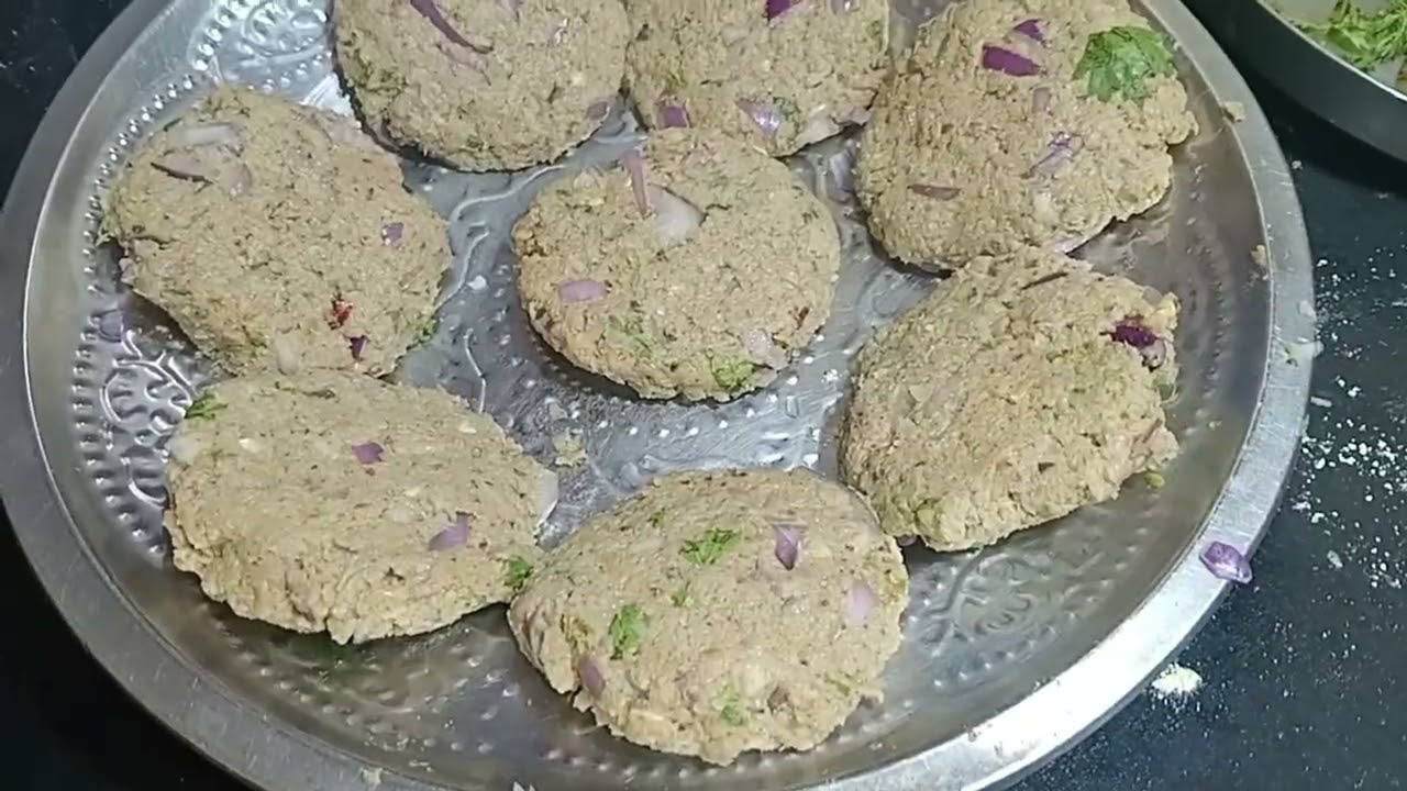 82 soyabean kabab recipe/ healthy soya kabab ( Ramzan series-ep-13)