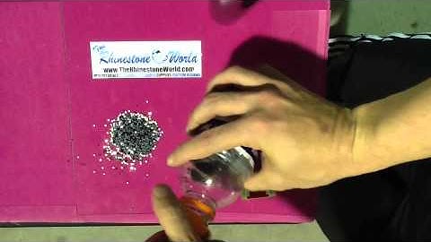 TRW Time-Out #16 Sticky Flock Workstation Funnel The Rhinestone World