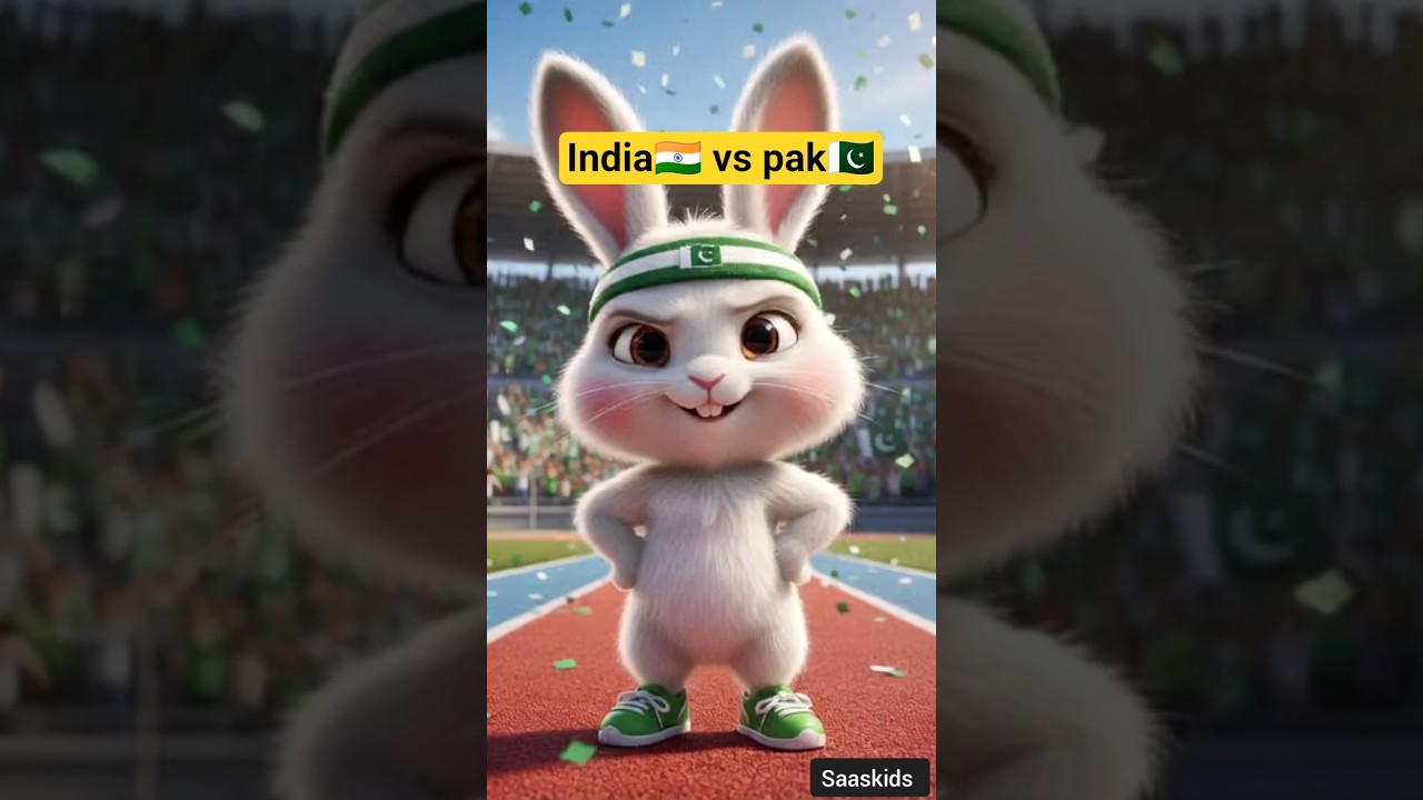 India vs Pakistan Rabbit Race 🐇| Like 👍 vs Comment 💬 | Kaun Jeetega? 🏆 