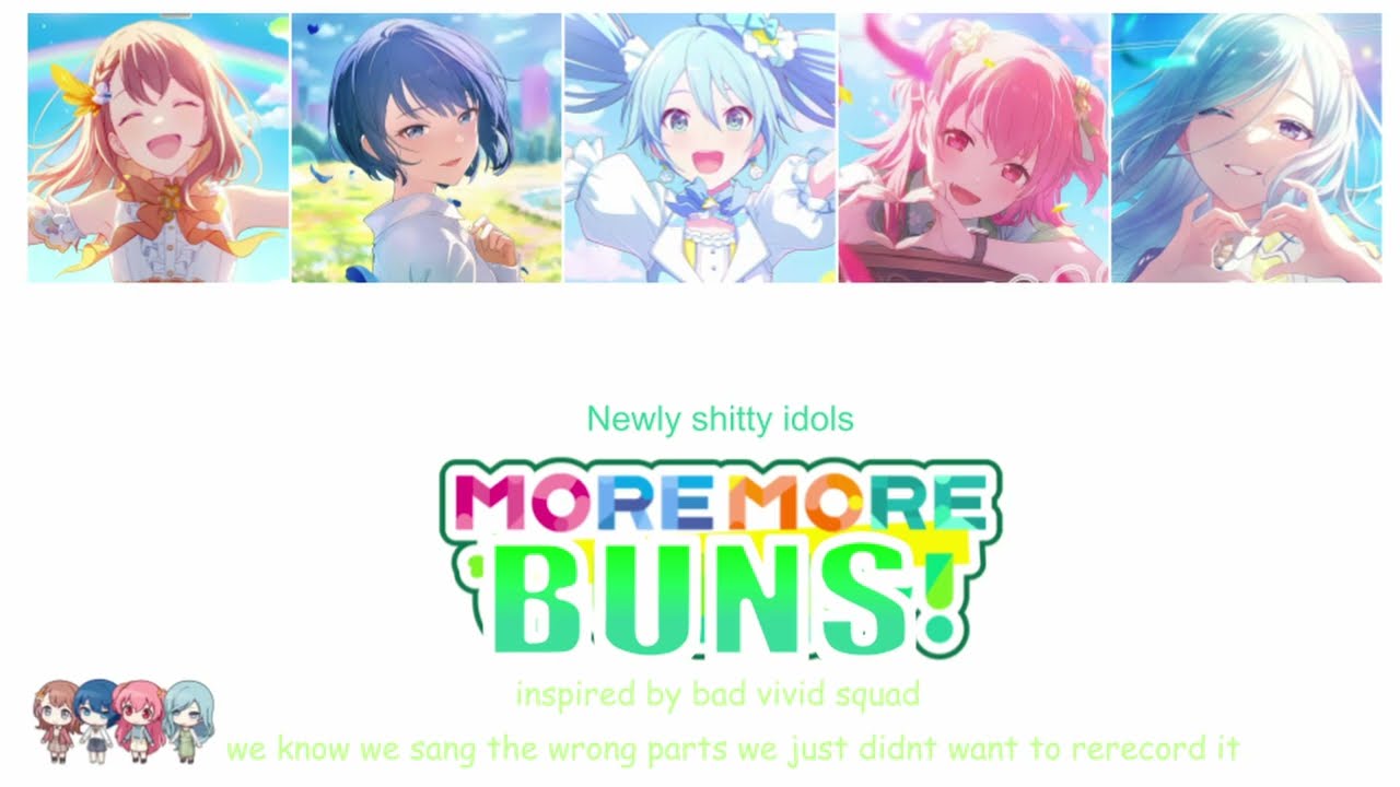 [GAME VER] newly scuffed idols | more more BUNS!