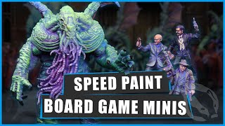 A Great Looking and Fast Painting Guide for your Board Game Miniatures : Cthulhu Death May Die