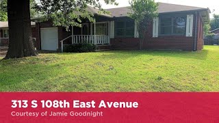 313 S 108th East Avenue Tulsa, Oklahoma 74128 | Jamie Goodnight | Property Landing Page
