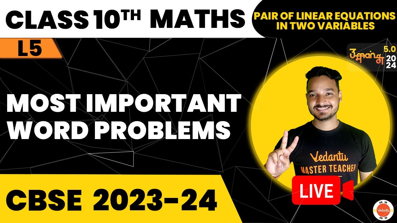 most-important-word-problems-pair-of-linear-equations-in-two
