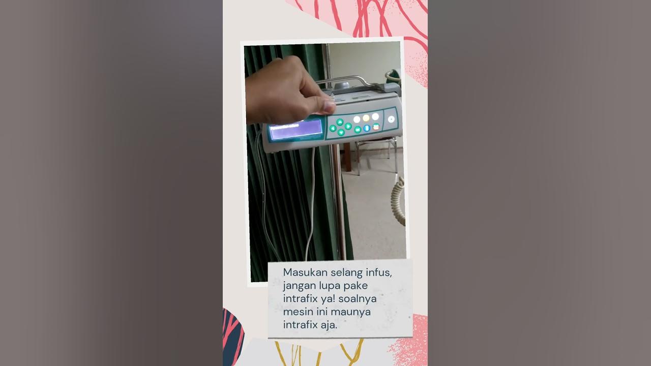 cara penggunaan infus pump B | BRAUN - YouTube