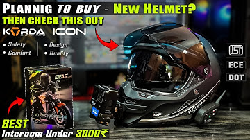 🔥 The BEST Motovlogging Helmet I’ve Ever Seen!  | Bought EJEAS Helmet Intercom | #helmet #2025