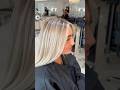 Creamy Blonde Balayage Hair Transformation Using Redken LADYLUX Tape Hair Extensions Blondehair 