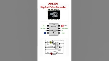 AD5220 Digital Potentiometer #resistor #electronicseducation #electronicsrd @analogdevicesinc
