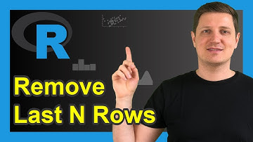 Remove Last N Rows from Data Frame in R (Example) | Delete Bottom | head, slice & n of dplyr Package