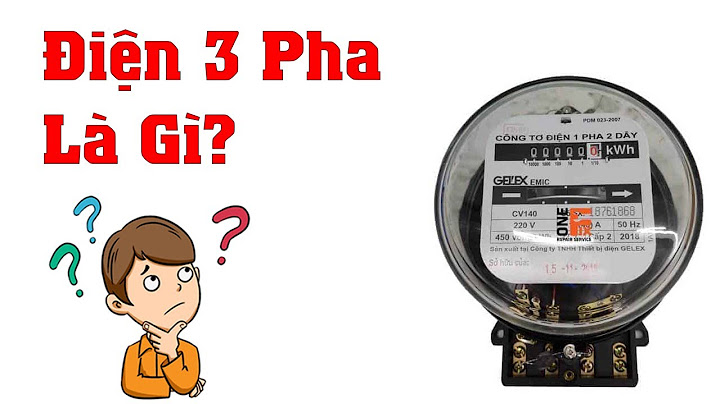 Điện 1 pha và 3 pha tiếng anh là gì năm 2024