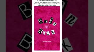 Animated Burn Book Tutorial