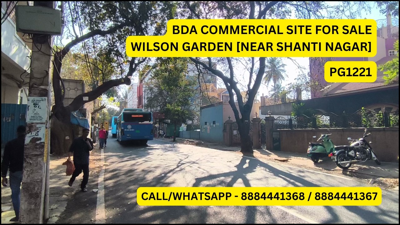 Коммерческий участок BDA на продажу, Уилсон Гарден | PG1221 | Эксперт по недвижимости | 8884441368