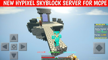 hypixel skyblock server for mcpe 1.18  hypixel like skyblock server for minecraft pe 1.18 gtnetwork