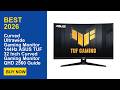 Curved Ultrawide Gaming Monitor 144Hz ASUS TUF 32 Inch Curved Gaming Monitor QHD 2560 Guide