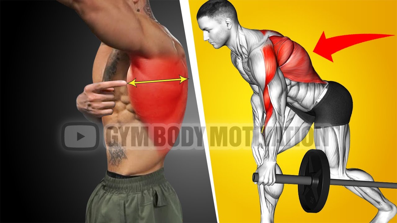 Do These 6 Exercises For a Thick Back - Gym Body Motivation - YouTube