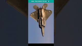 Why F-22 Used $400K Missile Instead Of Cannon? #shorts