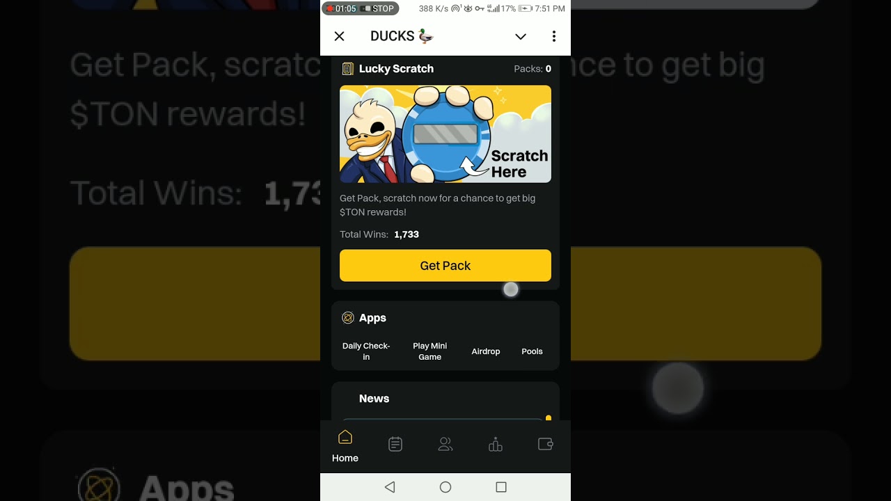 Duckscoop Telegram Bot Withdraw | Claim $Dump Token Airdrop | Ducks Launchpool