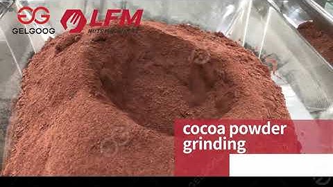 Cocoa Bean Processing Line from GELGOOG