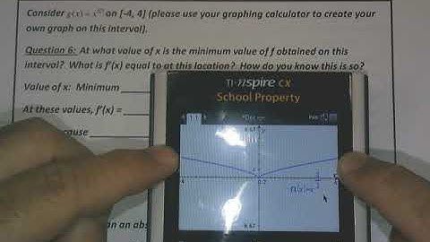AP Calc BC Section 3.1 Extreme Value Theorem Video 2