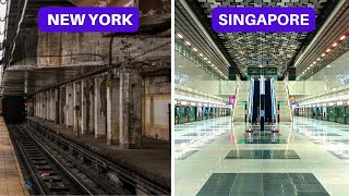 How Singapore Beat The U.S With Insane Subway Project screenshot 5