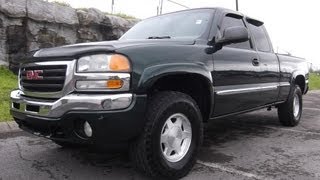 SOLD! 2004 GMC SIERRA SLE SUPERCAB 4X4 5.3 H.0. VORTEC V-8 114K AT FORD OF MURFREESBORO 888-439-1265
