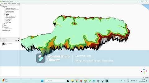 Watershed Analysis and 3D- Visualization in QGIS